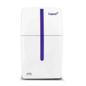 LIVPURE STEALTH 7 L RO + UV + Copper Water Purifier Under the Sink | Suitable for all - Borewell, Tanker, Municipality Water (White)